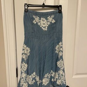 Abercrombie & Fitch Denim mini dress Large